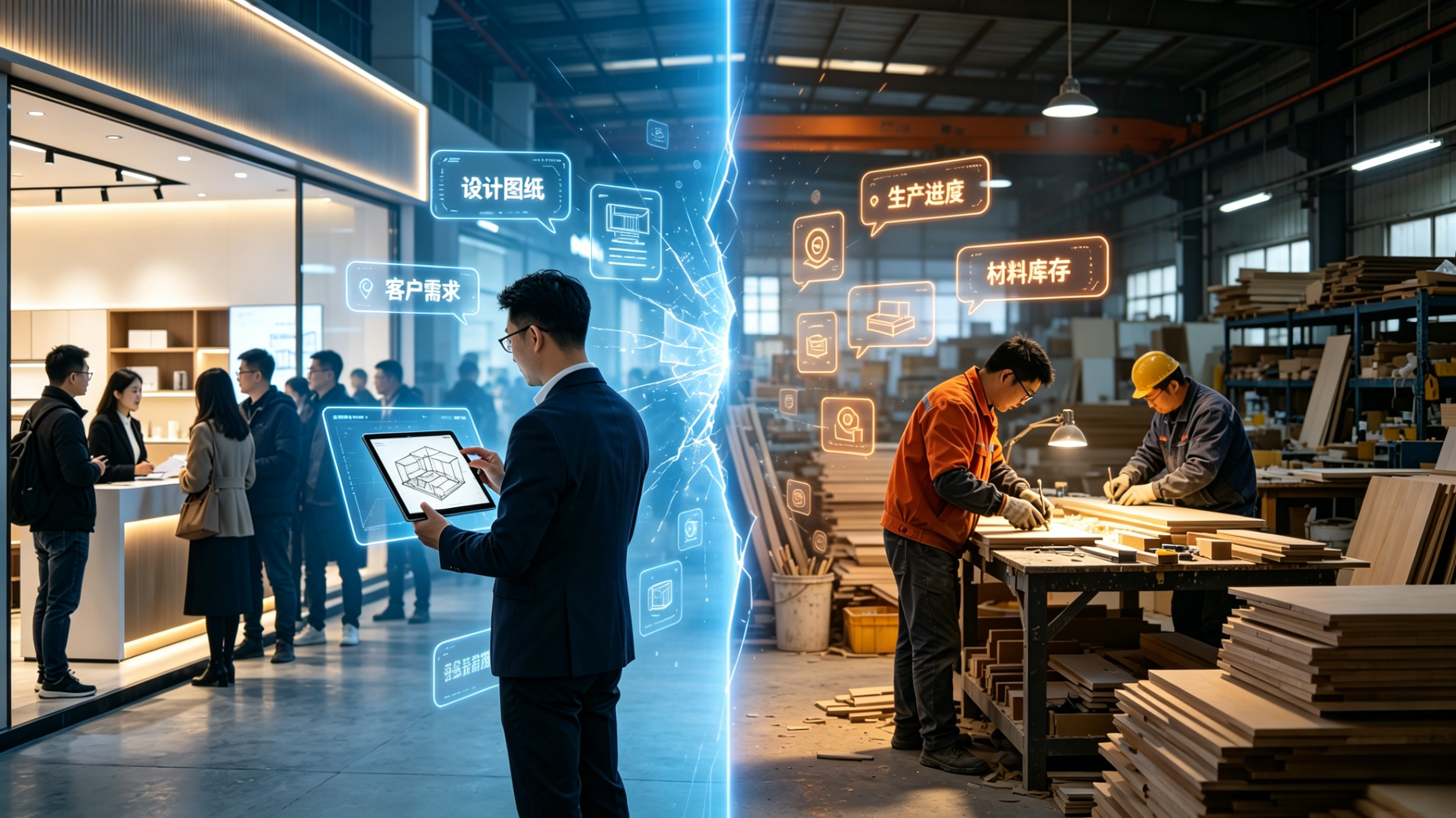  全流程管理困局如何解？定制家具ERP驱动一体化高效运营 